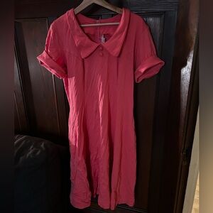 Pinup Couture coral pink Madison dress 2x